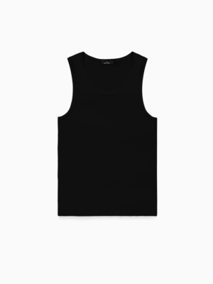 Rib Tank Signature - Noir
