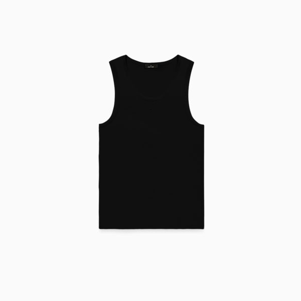 Rib Tank Signature - Noir – Make it Shine