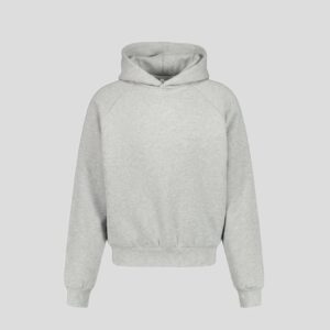 Hoodie Embossé Gris