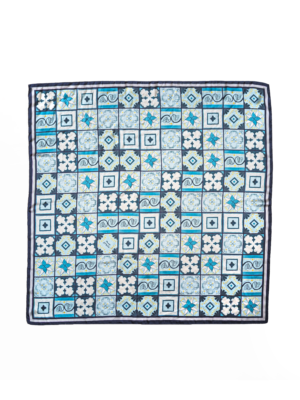 La foulard à carreaux Iridescence