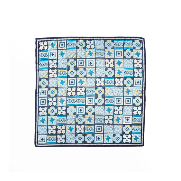 La foulard à carreaux Iridescence