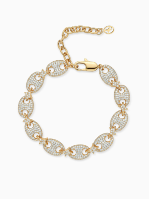 Bracelet Iced Coffee Beans - Doré