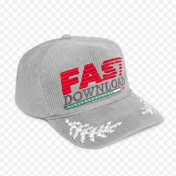 GREY FAST DOWNLOAD CAP