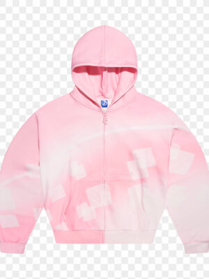 PINK HOMEBREW ZIP-UP HOODIE