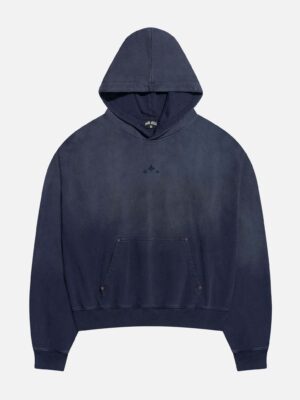 SUNFADE STAR HOODIE - BLUE