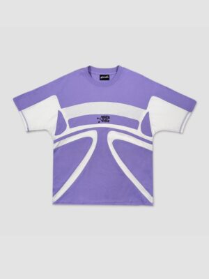 Hooking Tee - Purple and White