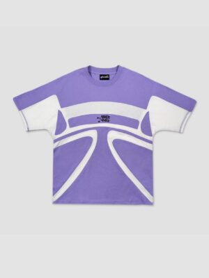 Hooking Tee - Purple and White