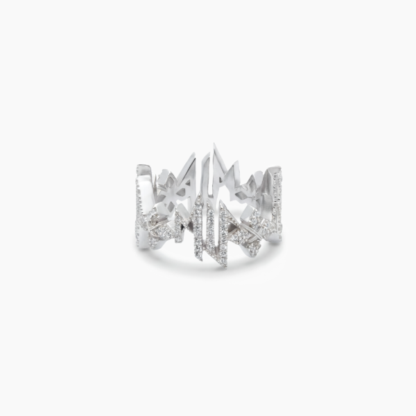 Iced MIS Ring - Argenté