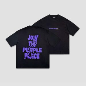 Join the Purple Place T-Shirt - Black