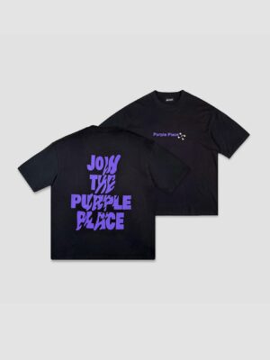 Join the Purple Place T-Shirt - Black