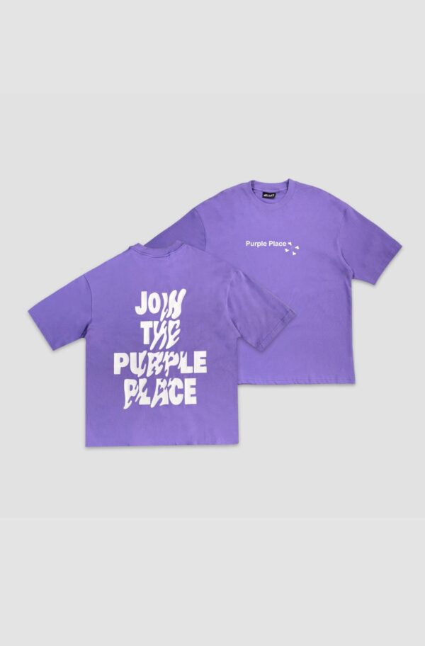 JOIN THE PURPLE PLACE T-SHIRT - PURPLE