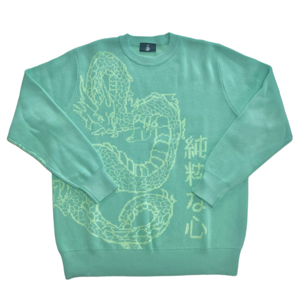 KnitJade / Pull tissé - Vert