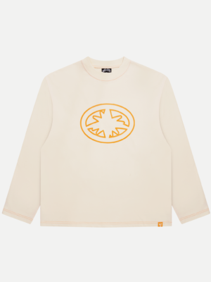 BIG LOGO LONGSLEEVE - BEIGE