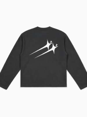 Long sleeve Twin Stars - Noir