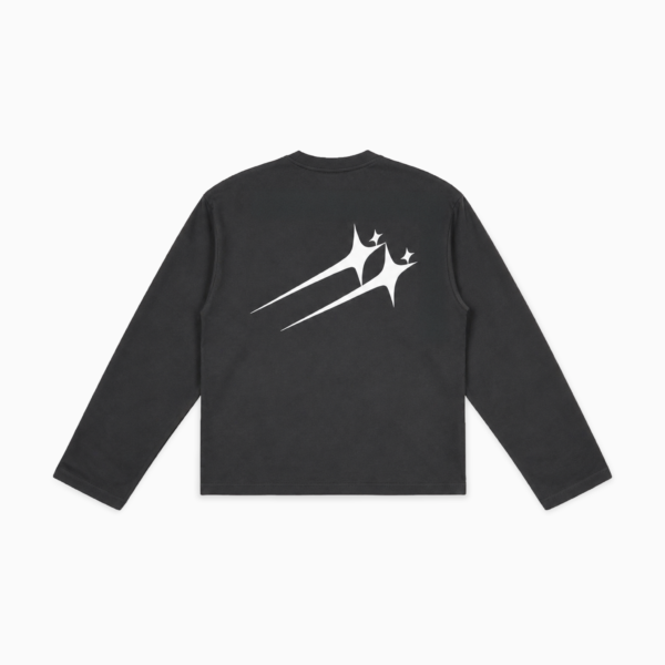 Long sleeve Twin Stars - Noir