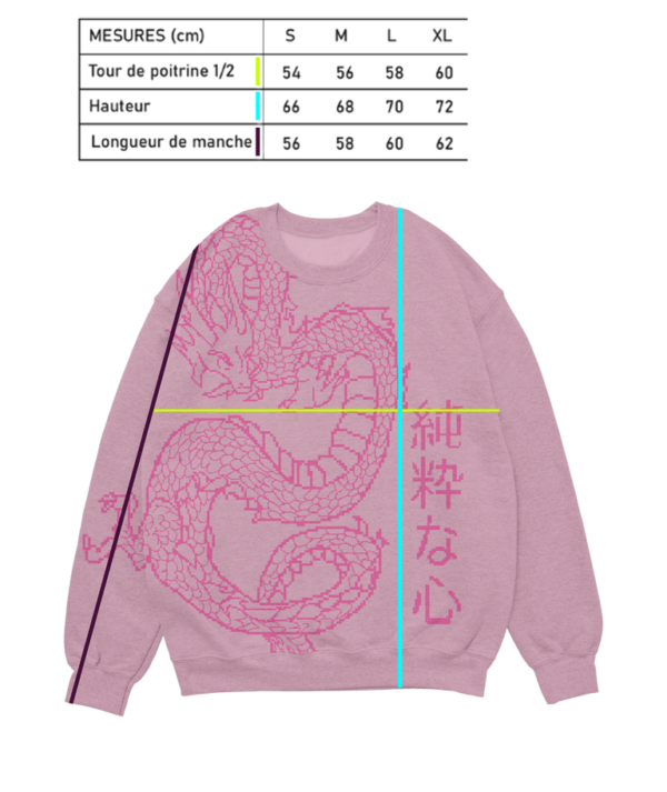 KnitDragée / Pull tissé  - Rose