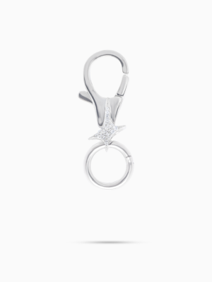 Carabiner Signature Argenté