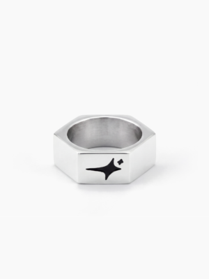 Nut ring argentée