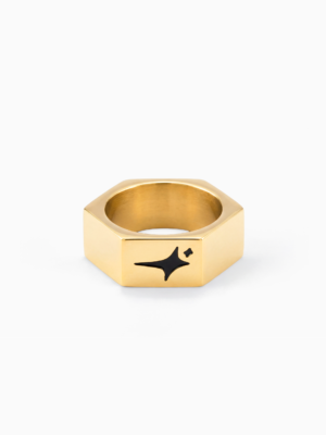 Nut ring dorée