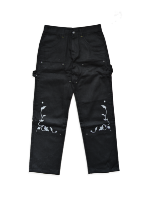 Le pantalon de charpentier brodé - Iridescence