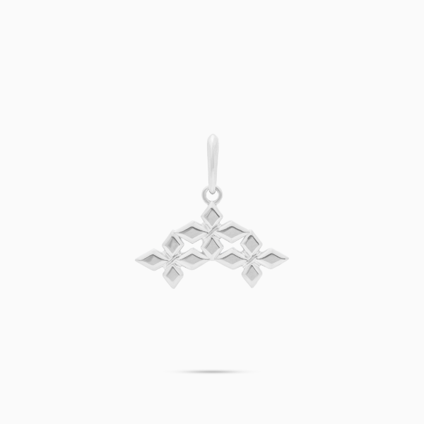 Pendentif Triple Crossed Star - Argenté – Make it Shine