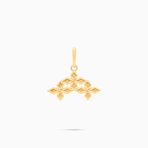 Pendentif Triple Crossed Star - Doré – Make it Shine