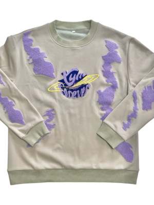 Saturn Story Crewneck / Pull - Crème
