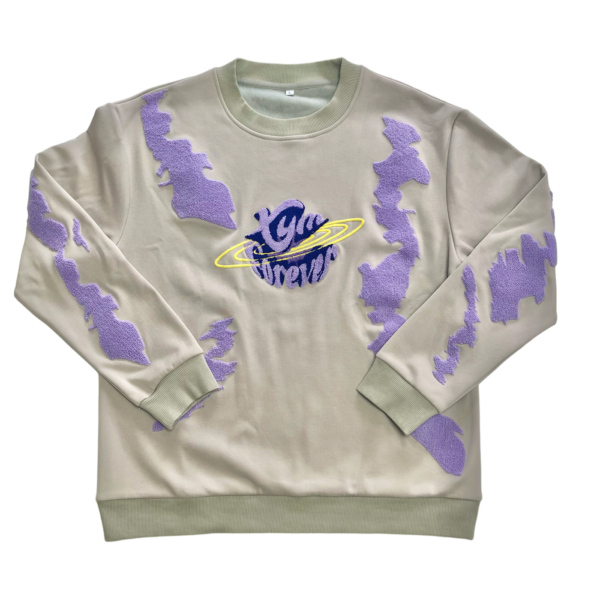 Saturn Story Crewneck / Pull - Crème