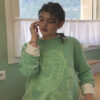 KnitJade / Pull tissé - Vert