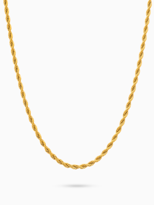 Chaîne Rope 2 mm dorée