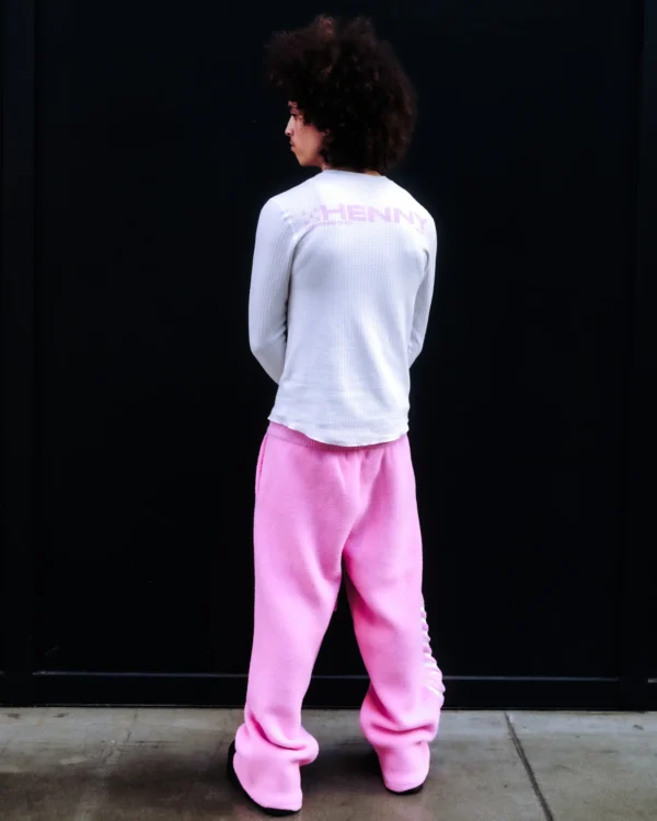 Mohair Pant Rose