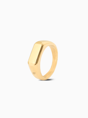 Signet ring dorée