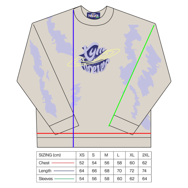 Saturn Story Crewneck / Pull - Crème