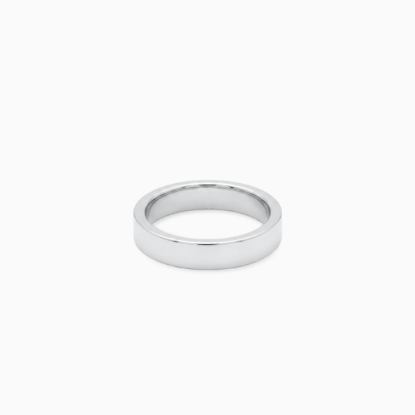 Slim classic band argentée