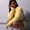 SXY Mohair Jacket Jaune