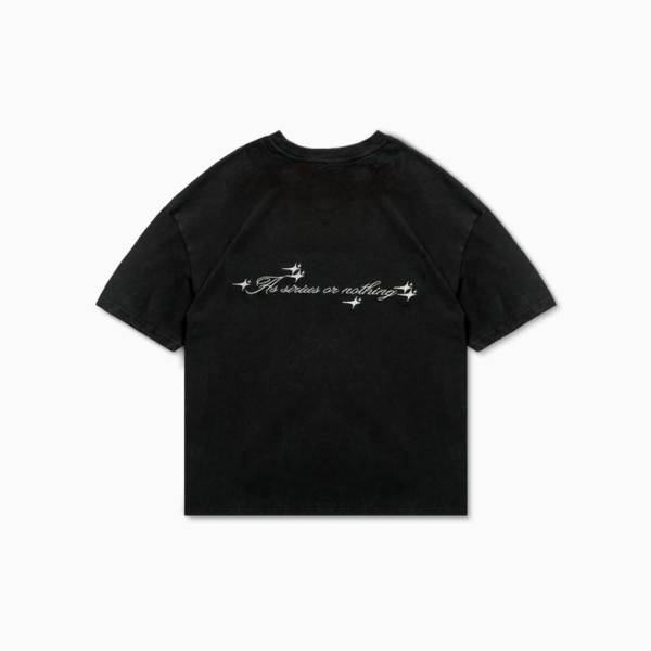 T-shirt Double Stars Noir – Make it Shine