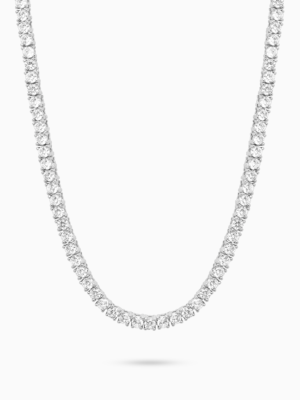 Chaîne Tennis 3 mm argentée