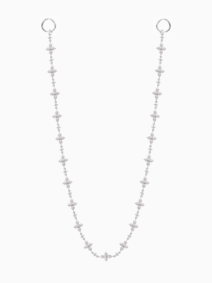 Wallet Chain Iced Celestial - Argenté