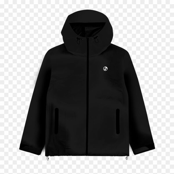 BLACK HARDSHELL JACKET 1.0