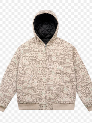 PCB CAMO HEAVY HOODED JACKET